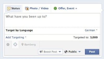 Facebook Multilanguage 2